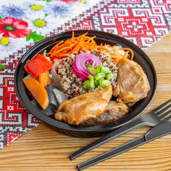 BingeBowl - Mediterranean Chicken Bowl