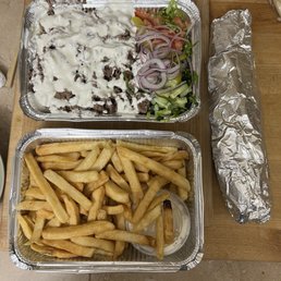 Loaded French Fries with Feta
