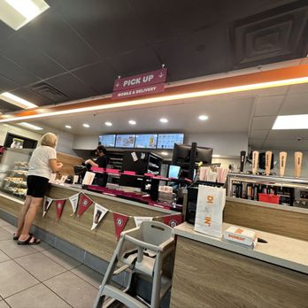 Dunkin' -  the interior of a dunkin donuts shop - Donuts Near Me - Hagerstown, Maryland