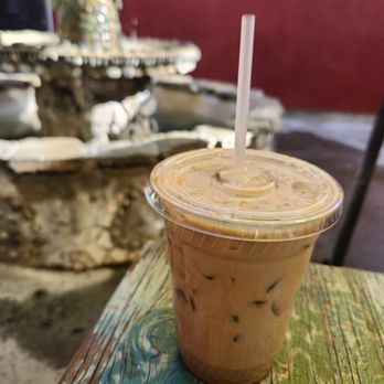 Holy Grounds Coffee & Tea - Horchatta latte from the secret menu. - Coffee & Tea Near Me - Los Angeles, California