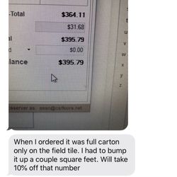 CS Floors - Screenshot of the text