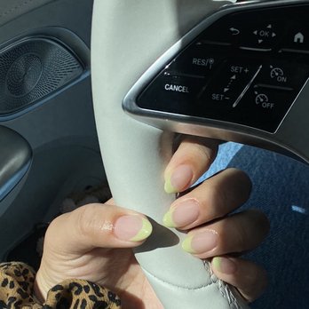 Odd Nail Out - sage green french tips - Nail Salons Near Me - Los Angeles, California Odd Nail Out - sage green french tips - Nail Salons Near Me - Los Angeles, California