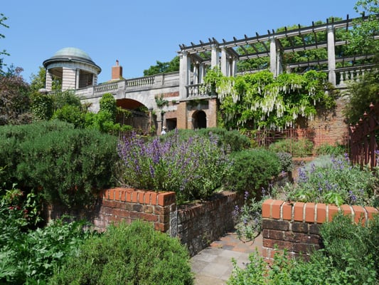 The Hill Garden and Pergola by null
