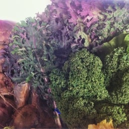 Kale and beets