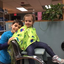 Natural Essence Salon - Brother's haircut is done!