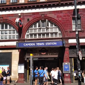 Camden Town Underground Station - Outside - Train Stations Near Me - London, XGL
