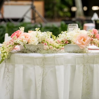 Created For You Wedding Flowers - Sweetheart table decorations - Florists Near Me