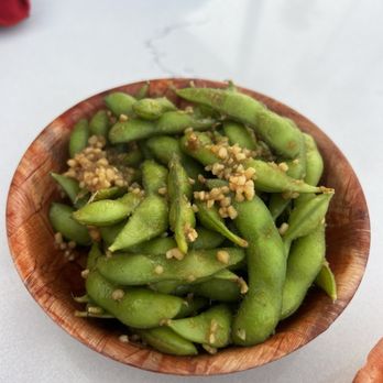 Shiku Sushi - Garlic Edamame - Sushi Bars Near Me - La Jolla, California Shiku Sushi - Garlic Edamame - Sushi Bars Near Me - La Jolla, California