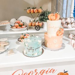 The Cakewalk Shop - Salted caramel and strawberry champagne cake