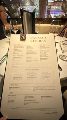 Menu photo 5 Ramsay's Kitchen Las Vegas, NV