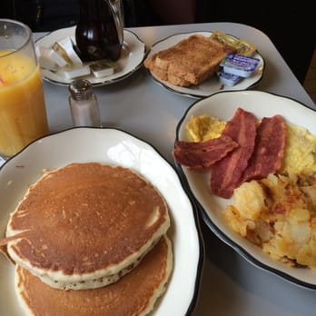 Square Diner - This is the "lumberjack" breakfast w/ eggs scrambled. - Diners Near Me - New York, New York Square Diner - This is the "lumberjack" breakfast w/ eggs scrambled. - Diners Near Me - New York, New York