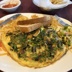 Veggie omelette