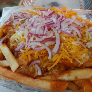 Barstow Burger - Chili cheese fries with onion - Burgers Near Me - Barstow, California Barstow Burger - Chili cheese fries with onion - Burgers Near Me - Barstow, California