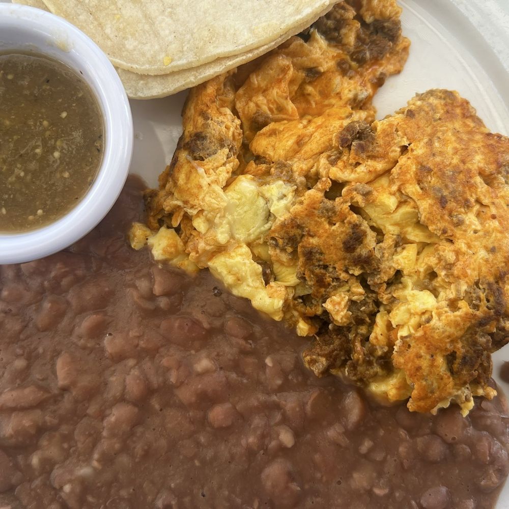 Kihei Caffe - Chorizo and eggs with tortillas and refried beans - Hawaiian Near Me - Kihei, Hawaii Kihei Caffe - Chorizo and eggs with tortillas and refried beans - Hawaiian Near Me - Kihei, Hawaii
