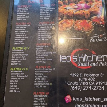 Leo’s kitchen - Sushi Bars Near Me - Chula Vista, California