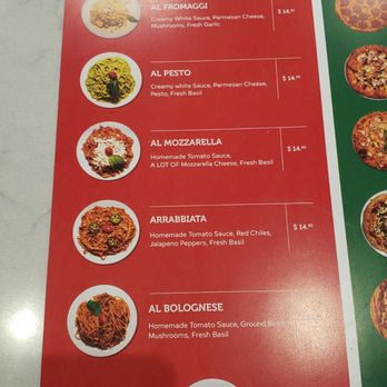 OGusto - Pasta menu - Pizza Near Me - Los Angeles, California