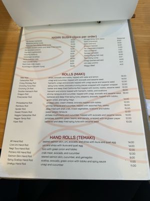 Menu photo 1 Live Sushi Bar San Francisco, CA