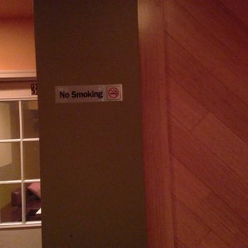 Cafe Sole - a no smoking sign on a door - Karaoke Near Me - Annandale, Virginia