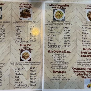 Mac Kitchen - Menu - Asian Fusion Near Me - Apple Valley, Minnesota