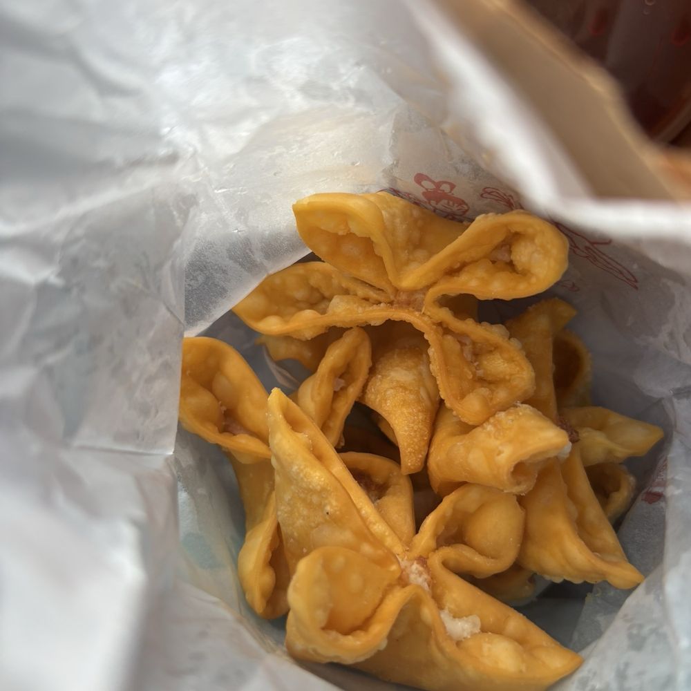 China One - Crab 7. Krab Cheese Rangoon (8) - Chinese Near Me - Largo, Florida China One - Crab 7. Krab Cheese Rangoon (8) - Chinese Near Me - Largo, Florida