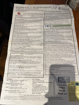 Menu photo 6 Harbour Public House Bainbridge Island, WA Menu photo 6 Harbour Public House Bainbridge Island, WA