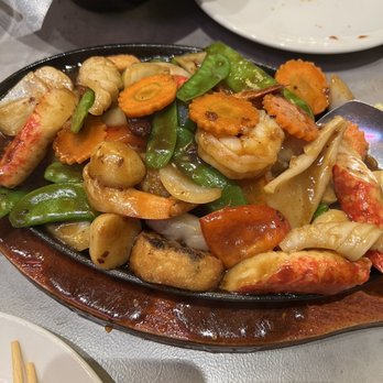 Tan Tan Wok - Sizzling seafood with tofu was OK - Chinese Near Me - Katy, Texas Tan Tan Wok - Sizzling seafood with tofu was OK - Chinese Near Me - Katy, Texas