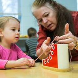 Global Montessori Academy - All GMA's lead teachers have full Montessori teaching credentials through either AMI or AMS.