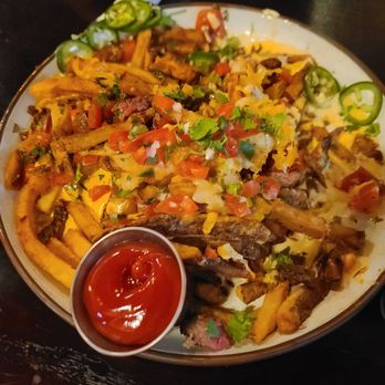 Flying Saucer Draught Emporium - CARNE ASADA FRIES - Pubs Near Me - Raleigh, North Carolina Flying Saucer Draught Emporium - CARNE ASADA FRIES - Pubs Near Me - Raleigh, North Carolina