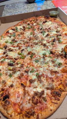 Football Pizza by null