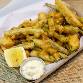What's The Catch? - Tempura Veggies and Malt Vinegar Mayo - Seafood Near Me - Philadelphia, Pennsylvania What's The Catch? - Tempura Veggies and Malt Vinegar Mayo - Seafood Near Me - Philadelphia, Pennsylvania
