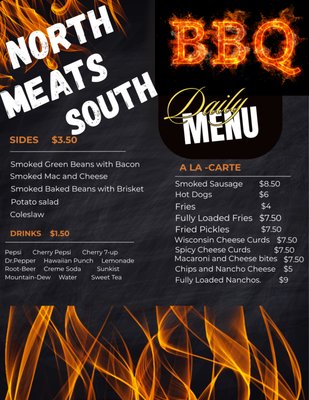 Menu photo 1 North Meats South BBQ Sandusky, OH Menu photo 1 North Meats South BBQ Sandusky, OH