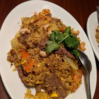 Bangkok Basil - Beef Curry Friend Rice - Thai Near Me - Redmond, Washington