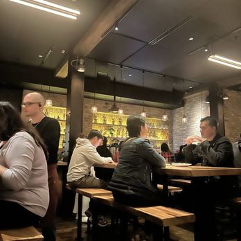 RAMEN-SAN - Main seating and bar area in the back - Ramen Near Me - Chicago, Illinois RAMEN-SAN - Main seating and bar area in the back - Ramen Near Me - Chicago, Illinois
