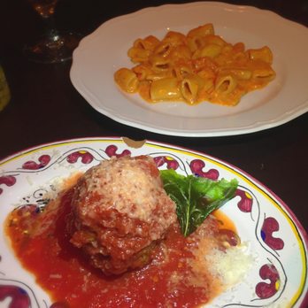 Carbone - meatball and spicy rigatoni vodka - Italian Near Me - Las Vegas, Nevada
