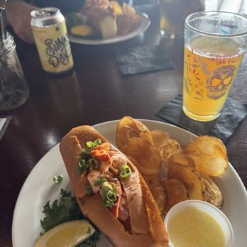 Lobster & Beer NASA - Connecticut Style Lobster Roll - Seafood Near Me - Webster, Texas