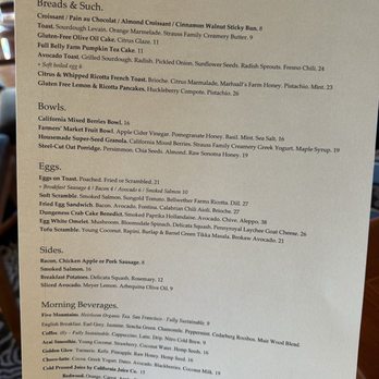 Madera - Breakfast menu - New American Near Me - Menlo Park, California Madera - Breakfast menu - New American Near Me - Menlo Park, California