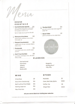 Menu photo 8 Craft One Half Mishawaka, IN