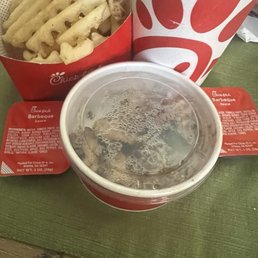 Grilled nuggets, fries and a coke