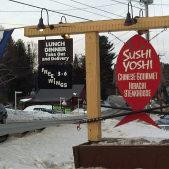 Sushi Yoshi - 2/17/13 - Sushi Yoshi is the only place that still does free happy hour wings - Chinese Near Me - Killington, Vermont