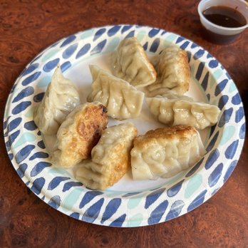 PACIFIC MOON - 11. Pan Fried Chicken Dumpling - Chinese Near Me - Woodside, New York