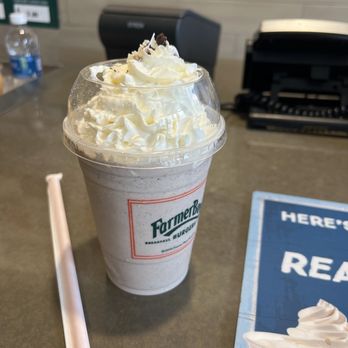 Farmer Boys - Cookies & cream milkshake divine ! - Breakfast & Brunch Near Me - Los Angeles, California