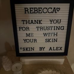 Skin By Alex - Such a sweet touch!