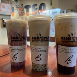 Lavender milk tea, Thai Milk Tea