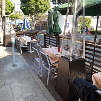 Salerno - Outdoor seating. - Italian Near Me - Laguna Beach, California