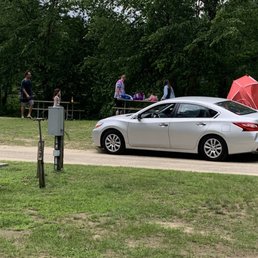 Everyone had to move over 1 site to accommodate a camper on the wrong site. Never going back!!!