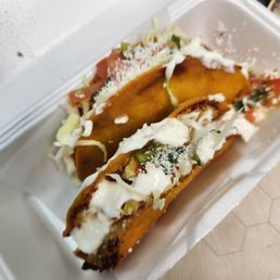 Ranchero Crunchy Potato Tacos