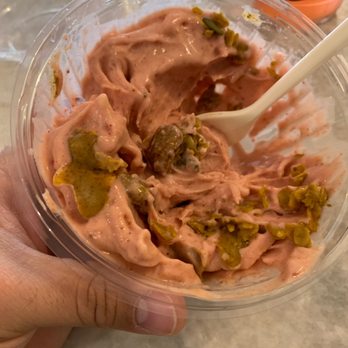 Joos - Fig smoothie bowl with strawberry, banana and some figs as the base and granola figs and I believe peanut butter for the topping. - Juice Bars & Smoothies Near Me - Altoona, Pennsylvania