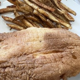 Flounder and Fresh Handcut Fries! Flounder and Fresh Handcut Fries!