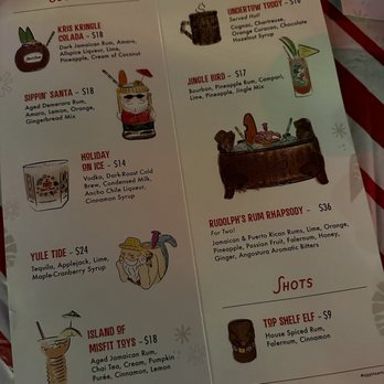 Navy Strength - Menu - Tiki Bars Near Me - Seattle, Washington