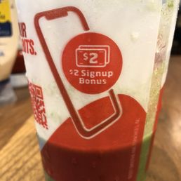 Smoothie from Smoothie King at MSY Smoothie from Smoothie King at MSY